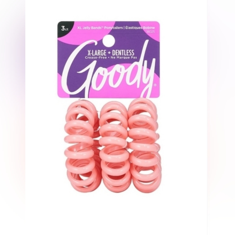 Goody XL Jelly Bands Ponytailers 3pk NWT
